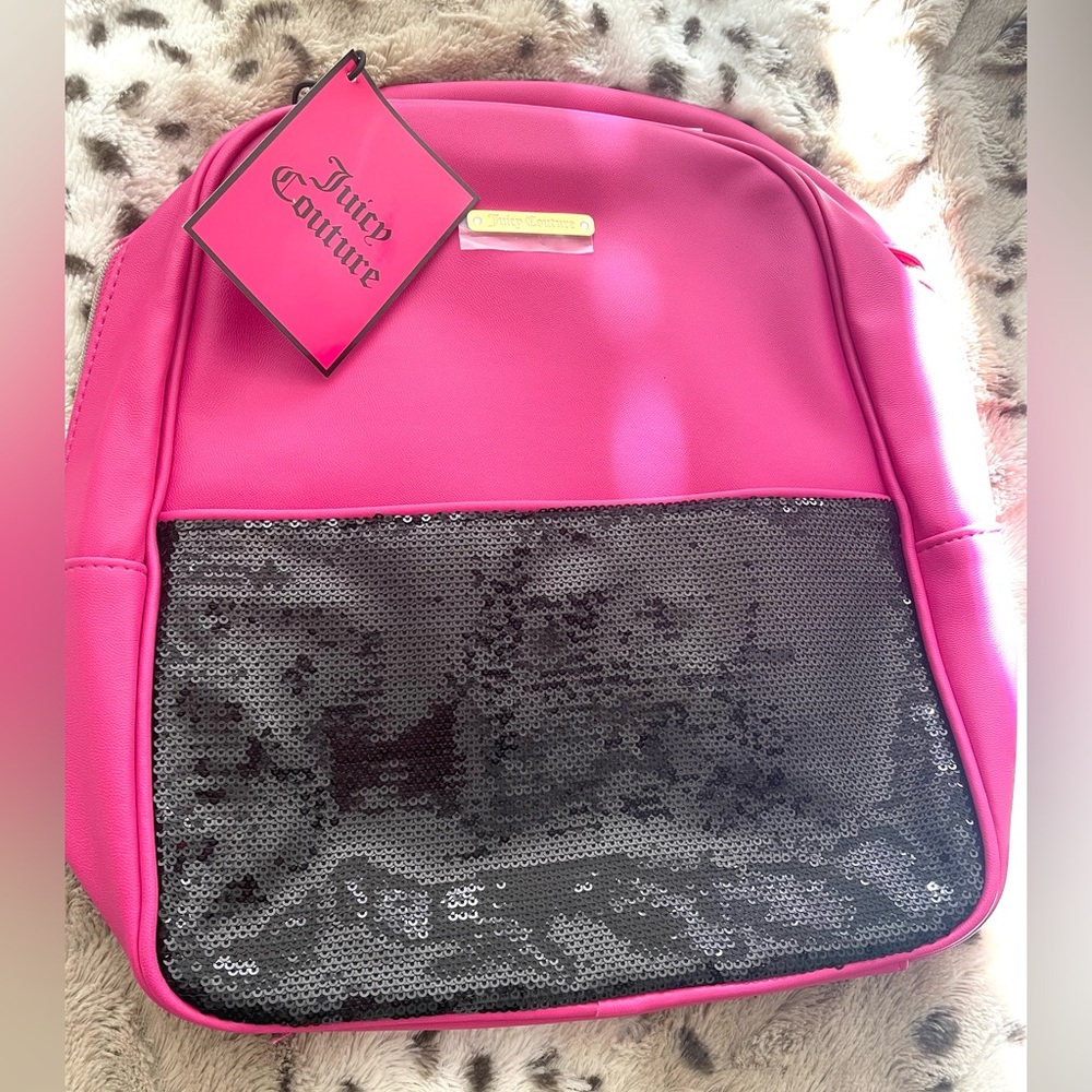 JUICY COUTURE BAG SEQUIN BACKPACK